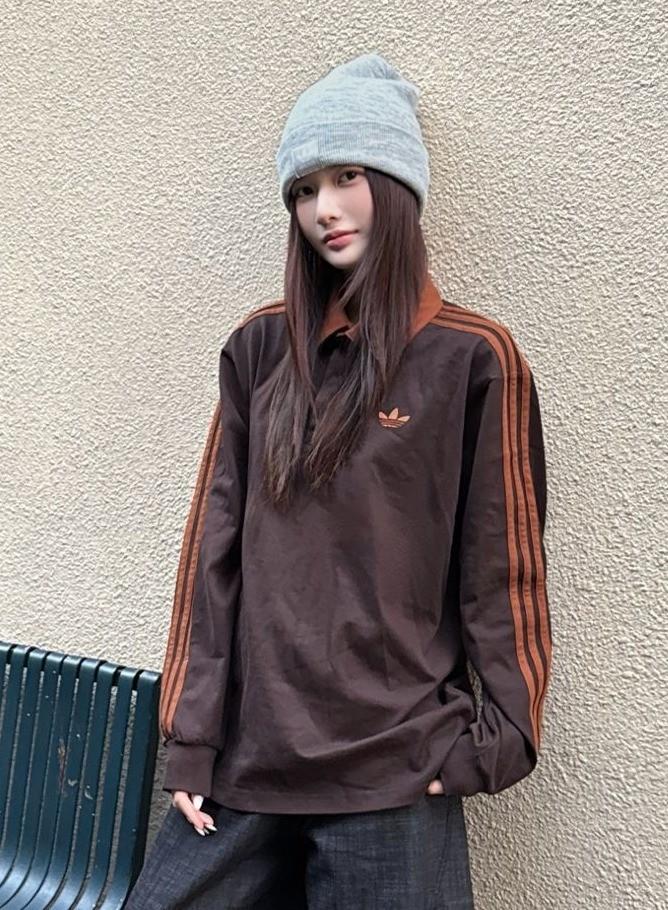 美拉德色系 | 撞色polo✖️小皮鞋不费力的美式休闲感